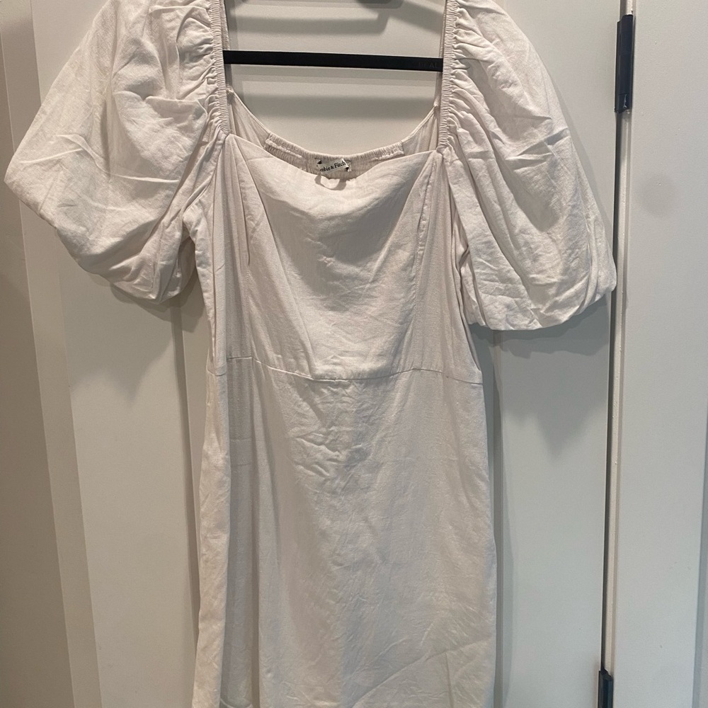 Abercrombie & Fitch Cream Dress